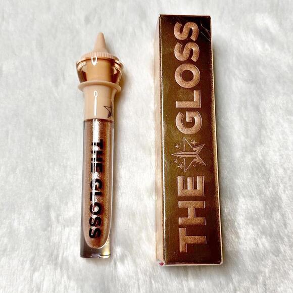 NIB Jeffree Star Beaded Glass The Gloss Lip Gloss Full Size 4.5ml - Picture 3 of 10